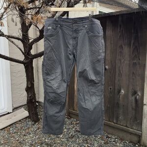 Kuhl Revolvr Pants Mens 36x30 Gray Hiking Outdoor Casual Workwear Stretch